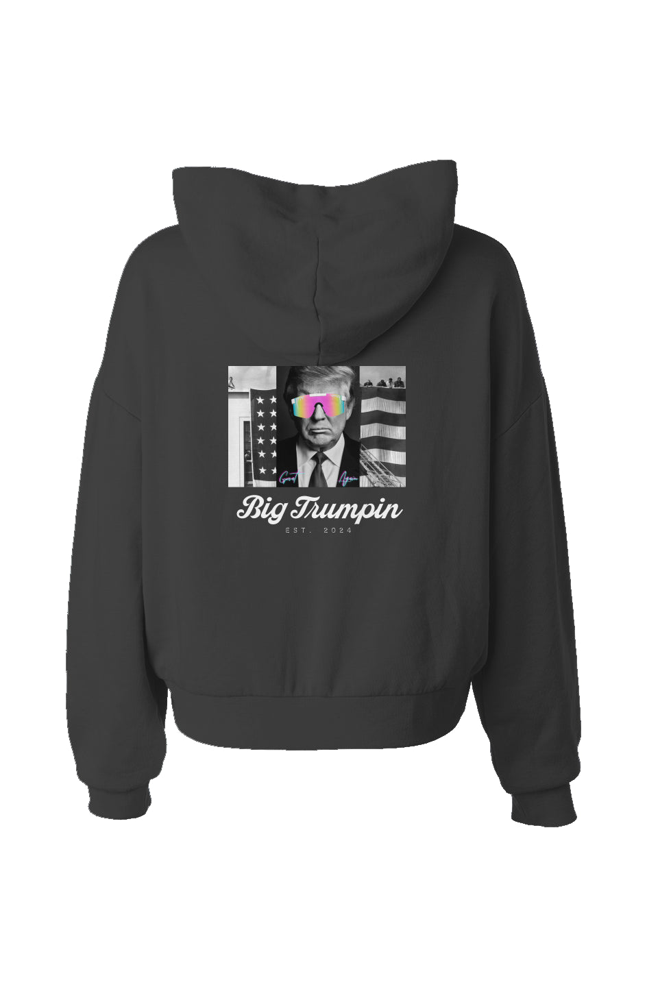 America hip height hoodie