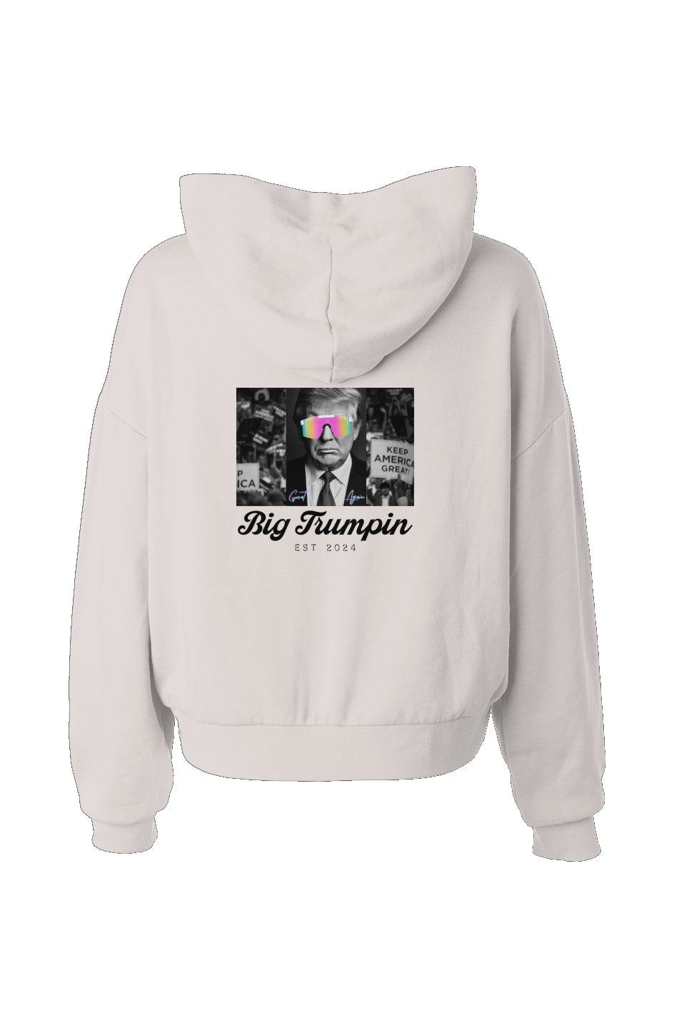 America hip height hoodie